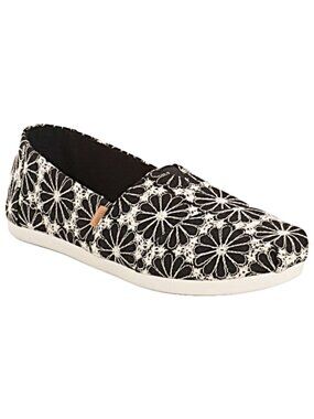 TOMS Alpargata Classic Espadrille floral embroidery Shoes
